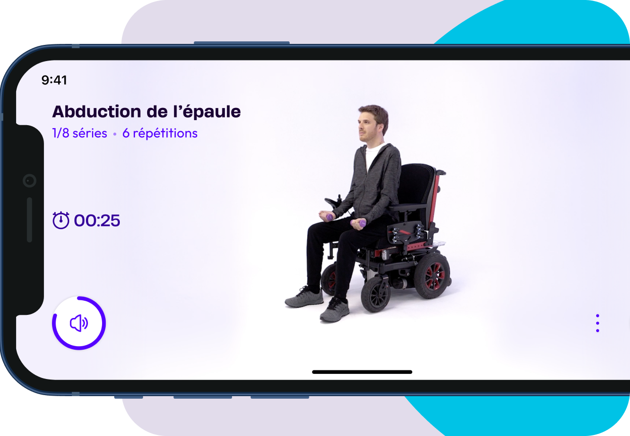 Exercice de montée et descente des genoux