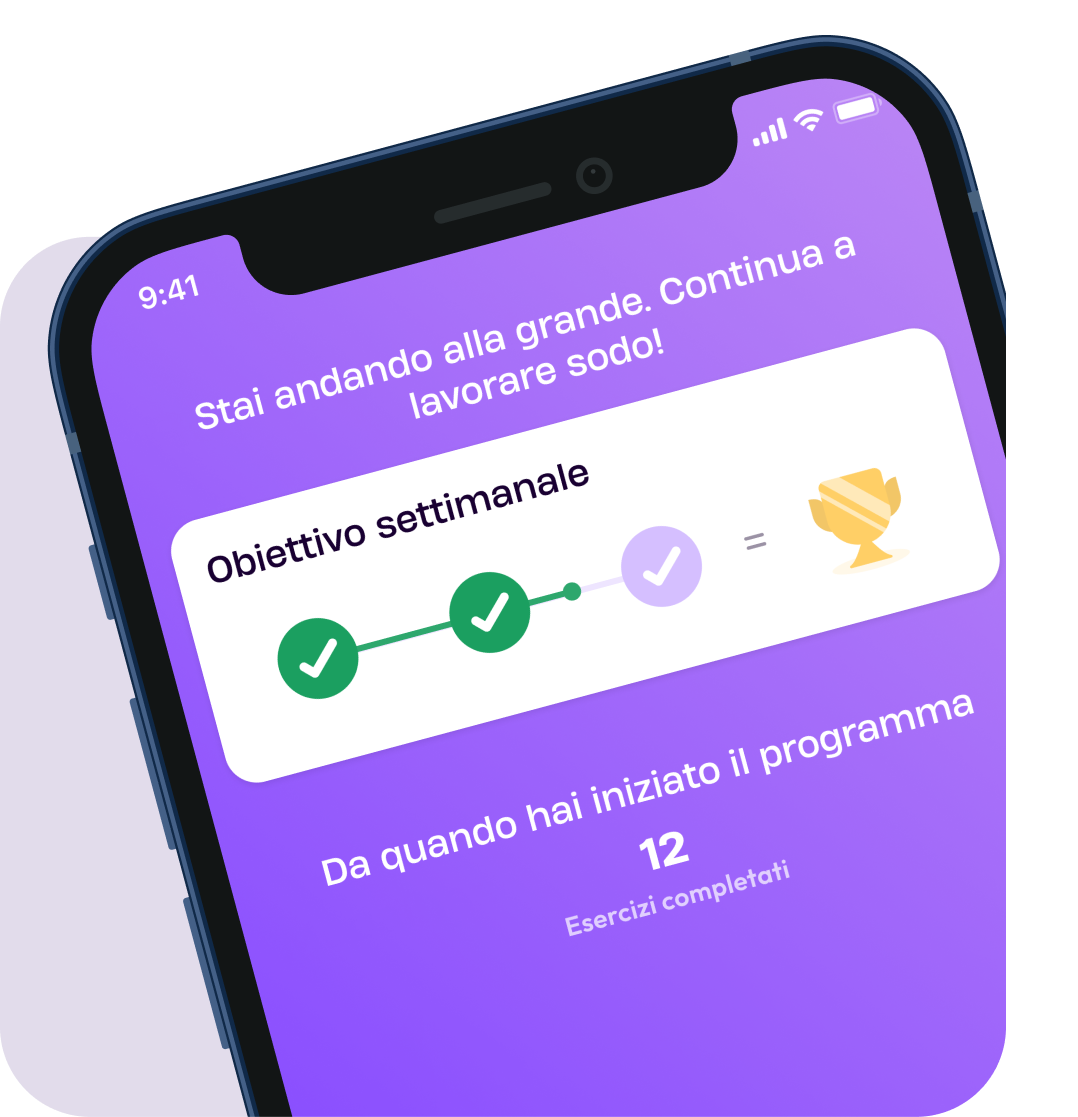 Rifletti su quanti progressi hai fatto