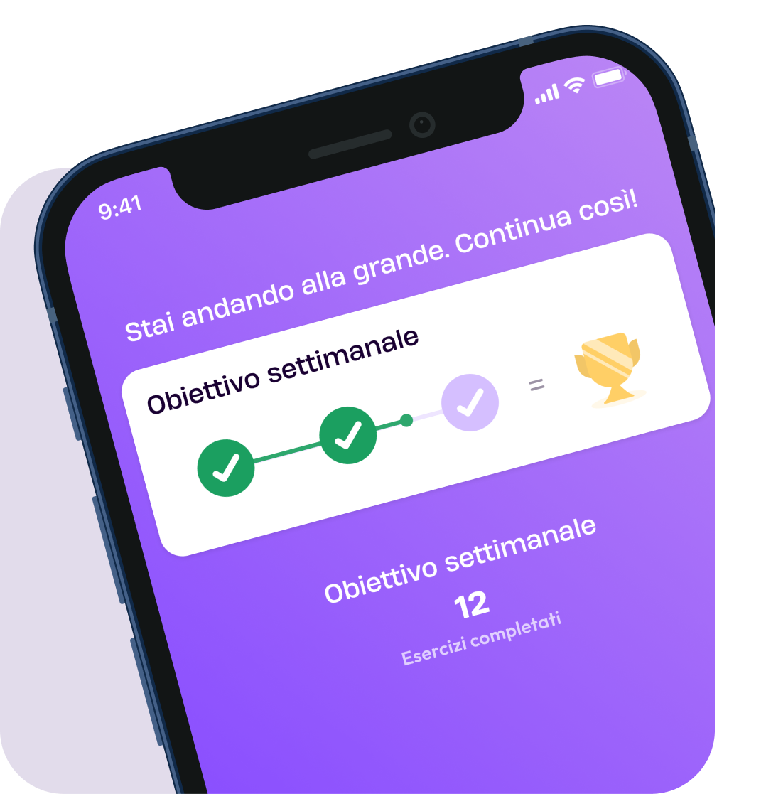 Rifletti su quanti progressi hai fatto